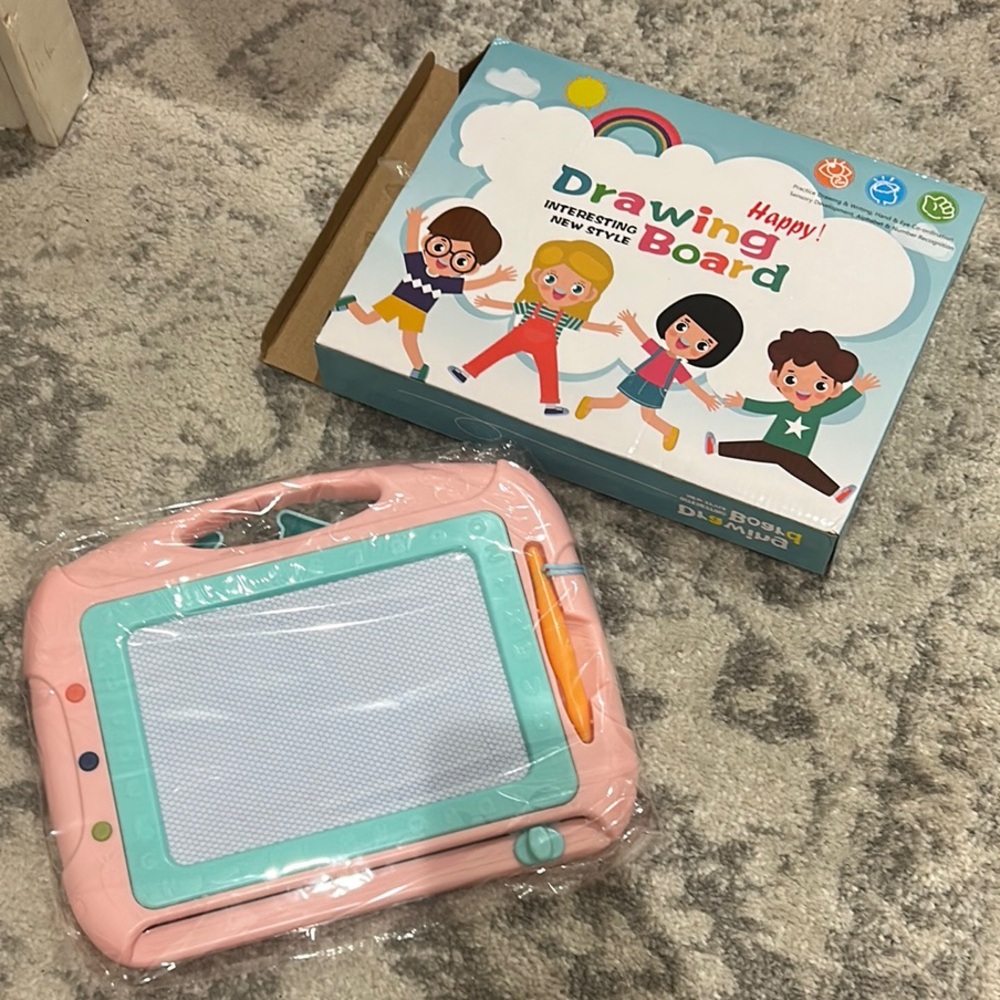 Happy Drawing Board for Kids - Multicolor